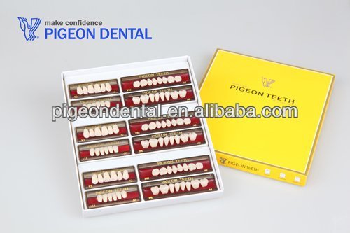 PIGEON SP-2 FullSets Multicolor Denture Teeth 3sets