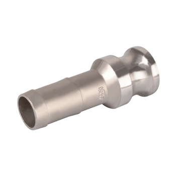 SS316 or SS304 Stainless Steel Flexible Pipe Quick Camlock Coupling E Type Male Connector