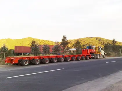 Line Axle Semi Trailer