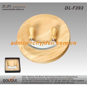 Wooden Handle Onion Cutter With Wooden Board