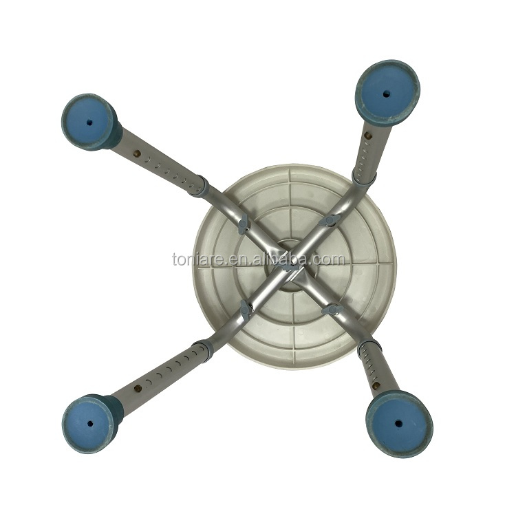 집 및 의료 회전식 알루미늄 샤워 시트 노인을위한 조절 식 샤워 의자 및 비활성화 TSA02
