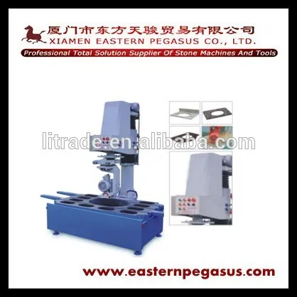Automatic stone cutting machine, basin making machine