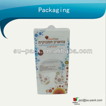 Printing PVC packaging box for hot bottle