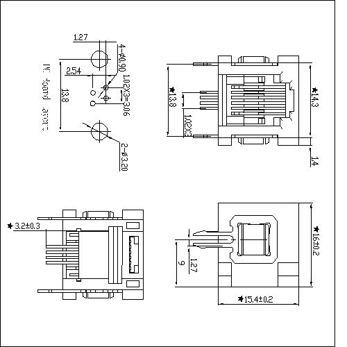 ATRJ5524-6P4C-X-A-A