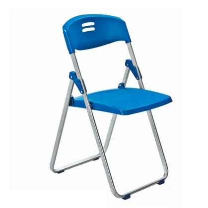 Modern Simple Folding Portable Backrest Plastic Chair