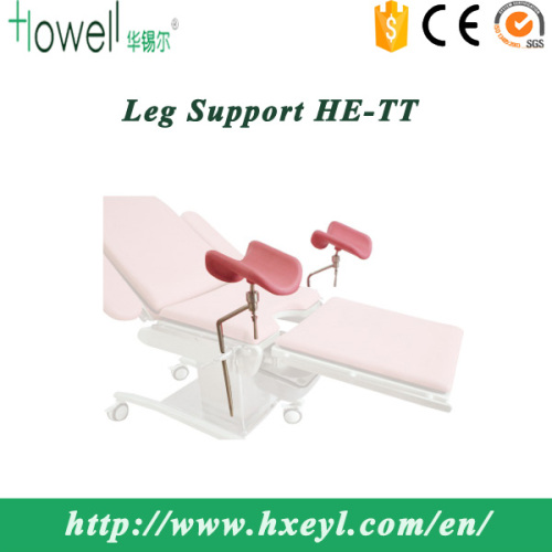 Leg Support/knee crutch for Urology and Gynecology Operating Table