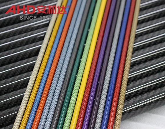 carbon fiber rod colored