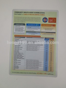 Wholesell promotion Ultra thin mouse pad with calendar printing