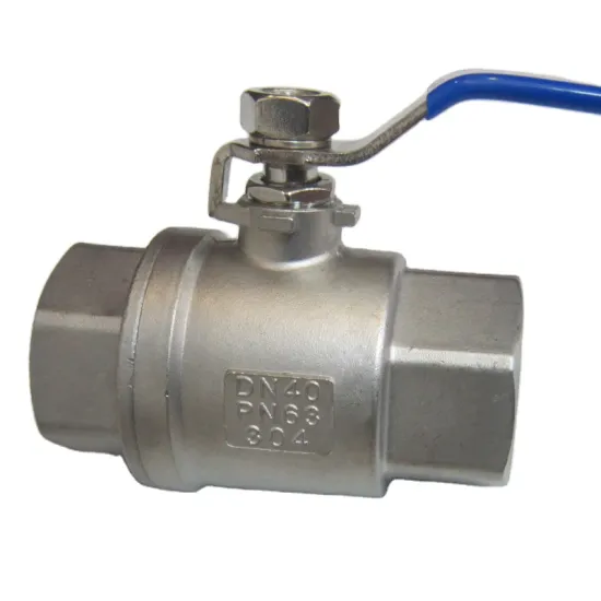 2PC Stainless Steel 1.4408 Ball Valves 1000WOG  Ball Valve