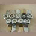 Silvery Chrome-Plated ZDC Cam Locks For Cabinet