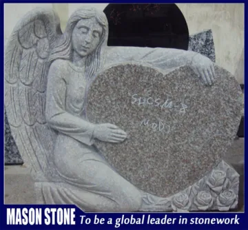 NEW engraved angle headstone