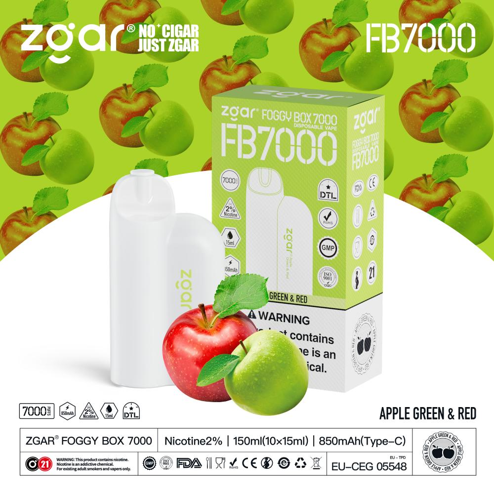 ZGAR Foggy Box 7000 Vape Wholesale