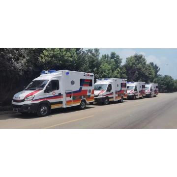 Ambulans Pemantauan Kotak Pick-Up Iveco