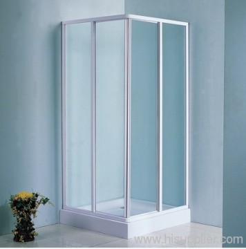 Simple And Cheap Square Sliding Shower Enclosure /room/bathroom 