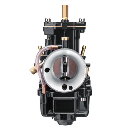 0 Motorcycle Keihin PWK Carburetor Racing Part Replacement Kit with 3 Additional Hoses