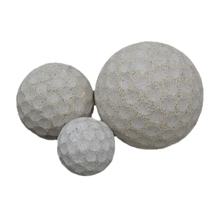 garden stone ball statue