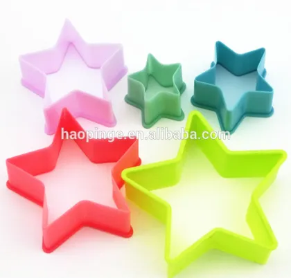 Decorative mouldings/moulds making star cookie mould