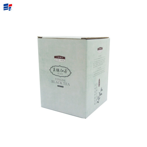 Small corrugated packaging box for tea
