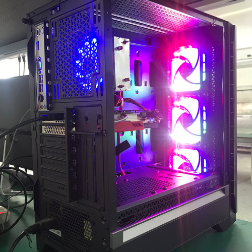 Assemble a desktop computer