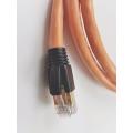 Super Bare Copper braided cable Cat 7 SFTP