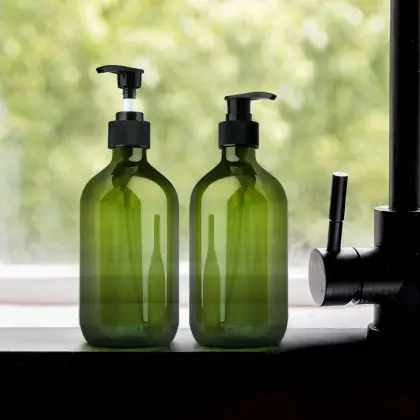 Refillable shampoo bottles for daily life Plastic bottle