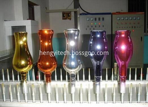 glass metalizing coating machine