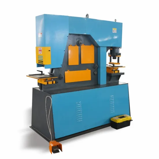 Hydraulic Ironworker: Multifunctional Punching Stage for Pipe Shearing and Ironworking