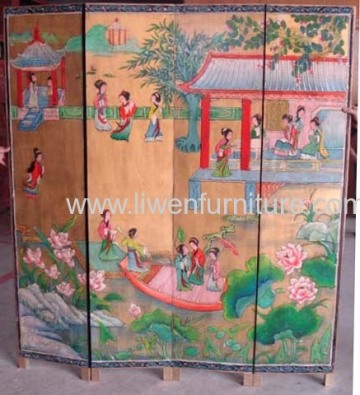 Chinese Antique Furniture Screen 