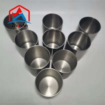 Stamping Type Tungsten Crucibles