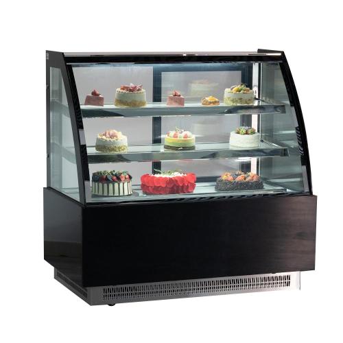 black stainless steel marble refrigerator side by side