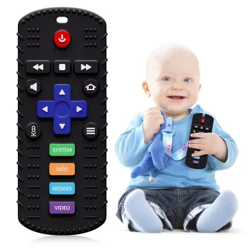 BPA-Free Silicone Baby Teething Toys: Ideal Chewing Solutions for 6-12 Month Olds, Including TV Remote Control Teething Toys