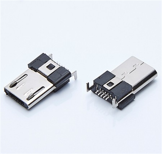 Conector macho micro USB 2.0 tipo B
