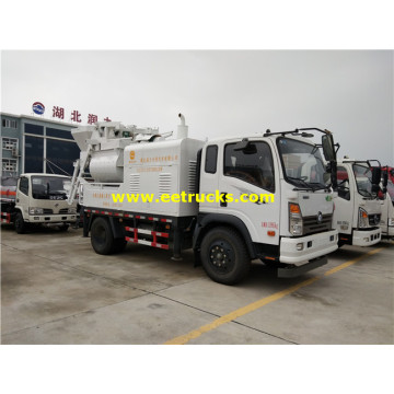 4m3 DFAC Concrete Pump Mixer Trucks