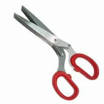 5-layer Scissors with 128g Weight, Measuring 20 x 7.5 x 1.9cm