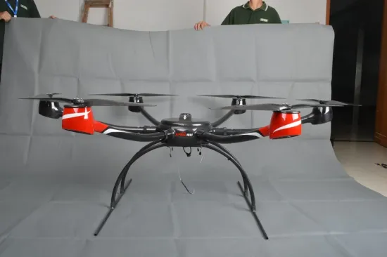 30km 75minutes Professional Security Uav Drones with Integrated Systems for surveillance