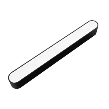 Black Dimmable WiFi GU10 COB High CRI Thin Magnetic Rail LED Grille Track Light