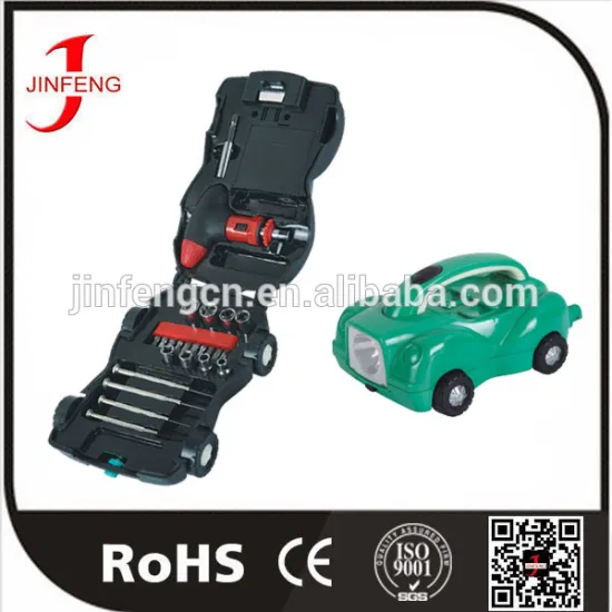Top quality professional ningbo factory hand tool sets with led torch