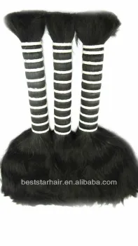 high quality remy human hair bulk factory price