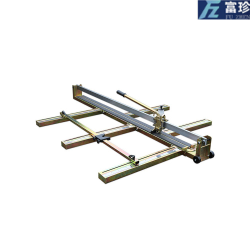 Cortador manual de azulejos em aço com lubrificação automática