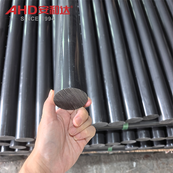 chemical resistant solid PVC rod