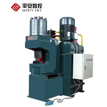 Hydraulic angle iron stamping machine