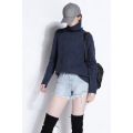 Wool Sweaters Women's Turtleneck Pullover