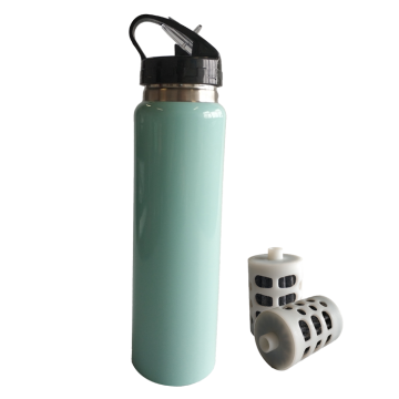 Outdoor water filter 22OZ stainless steel bottle