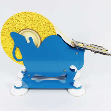 Blau Edelstahl Manual Bag Clospure Machine für Bäckerei -Brotklammern