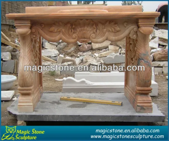 double side stone fireplace for sale