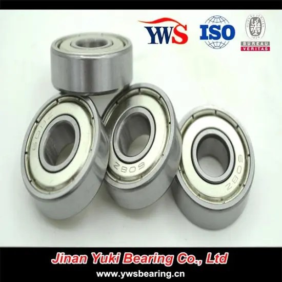 608z Long Board Deep Groove Ball Bearing