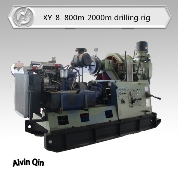 water bore well drilling rig XY-8, large diameter and deep drilling