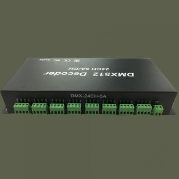 RGBLEDストリップ24ChDMX512コントローラー