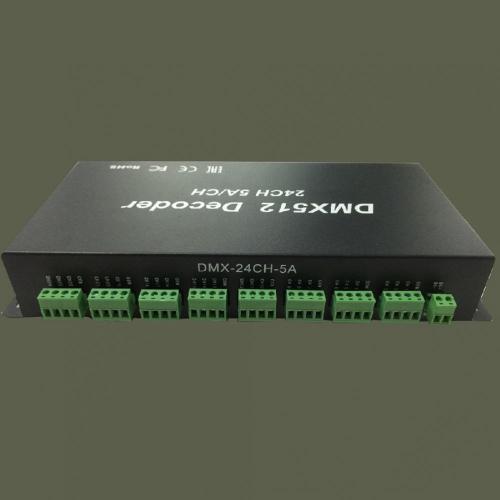 Светодиодная лента RGB 24Ч DMX512 Контроллер