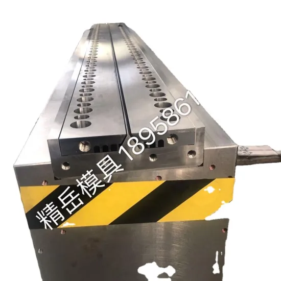 Affordable & Premium Quality Coat Hanger PP Spinneret Mold and Meltblown Die Head - 800mm